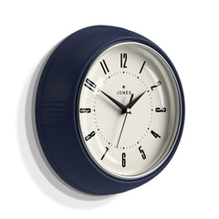 Jones Ketchup wall clock in blue 24cm