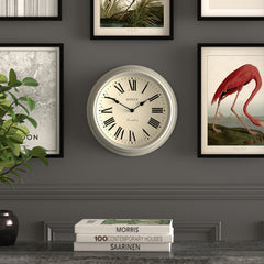 Jones Venetian wall clock in grey 30cm